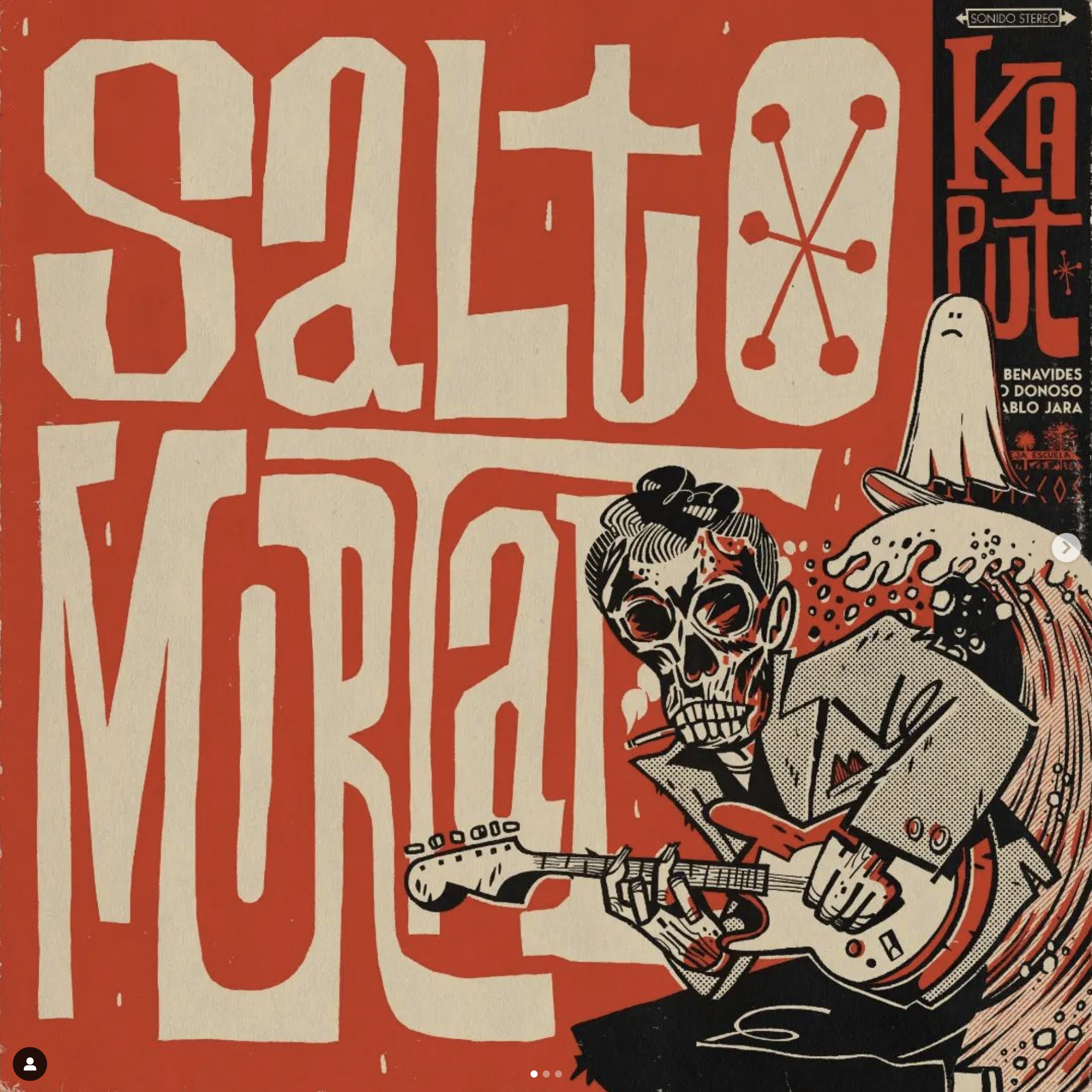 Kaput - Salto Mortal Portada Vinilo